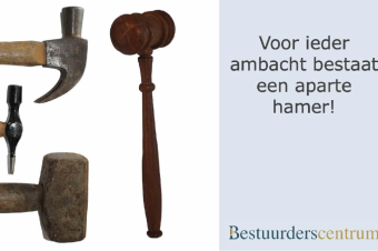 Elk ambacht heeft zijn eigen hamer.