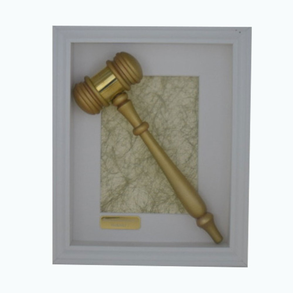 Gouden Voorzittershamer – een Blijk van waardering.